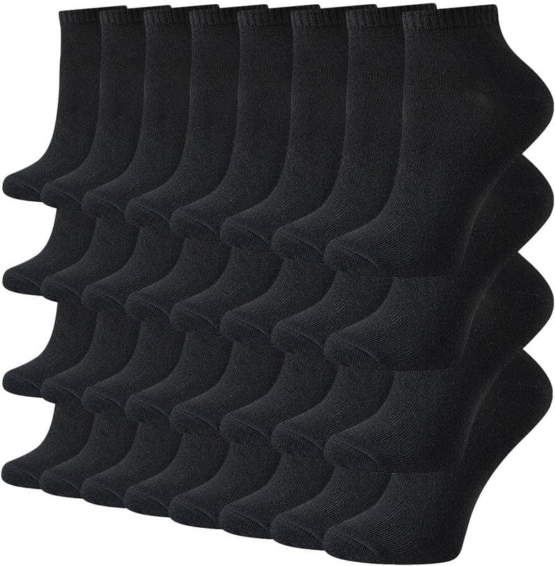 JOYNÉE 8/16 Pairs Womens Ankle Socks Lightweight Breathable Low Cut Casual Socks,Sock Size:9-11 - Image 1